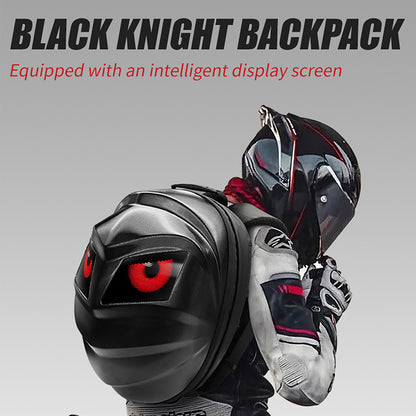 حقيبة ظهر عرض LED بتقنية نقل الماء لرجل الحديد كروني، حقيبة ظهر LED مطورة لرجل الحديد، حقيبة ظهر فارس بشاشة LED، حقيبة ظهر دراجة نارية، حقيبة سفر رائعة، حقيبة سكوتر -2