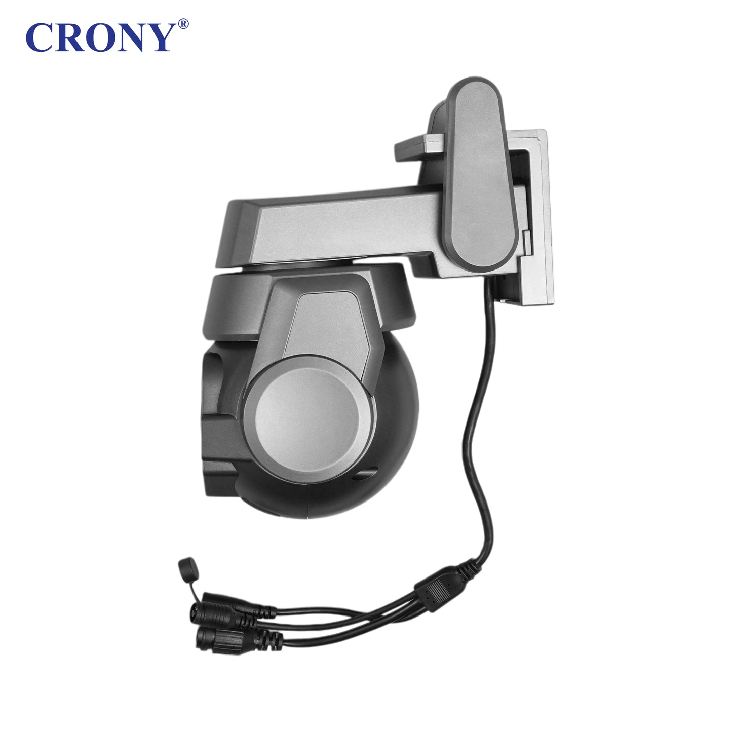 CRONY CM-Q820EM 6MP PTZ Wireless Security Camera, 2K Dual Lens, WiFi & Ethernet, 275° Pan 90° Tilt, Two-Way Audio, IR Night Vision, Motion & Human Detection, TF Card & Cloud Storage, Android & iOS App