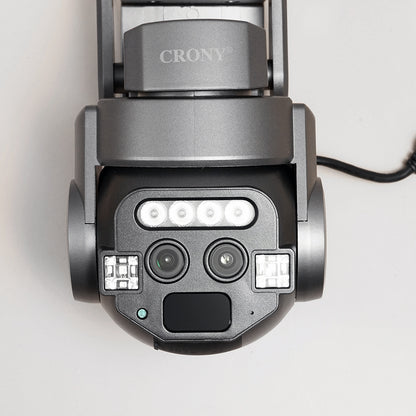 كاميرات مراقبة مزدوجة CRONY CM-Q820EM WIFI-6MP-10X (تطبيق carecamPro)