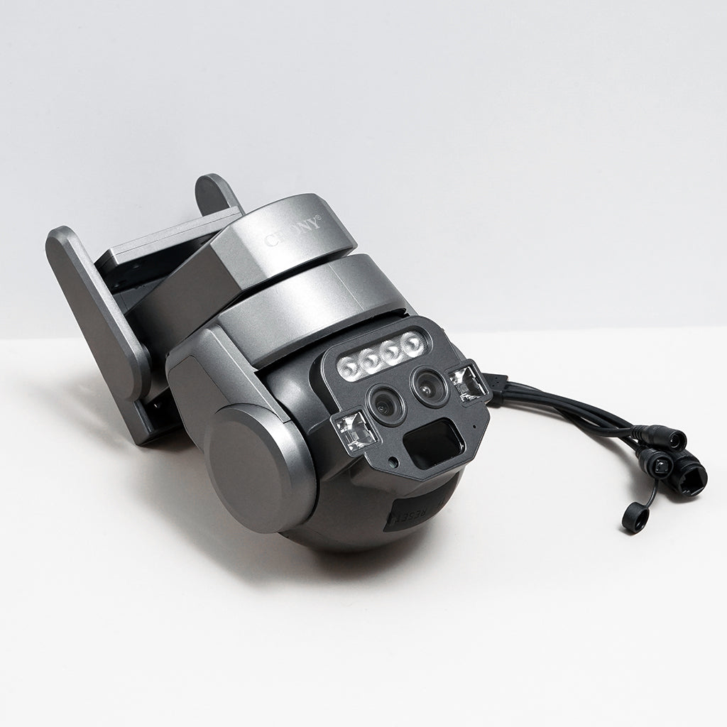 كاميرات مراقبة مزدوجة CRONY CM-Q820EM WIFI-6MP-10X (تطبيق carecamPro)