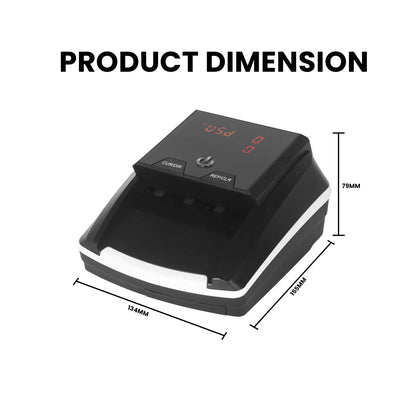 جهاز التحقق من الأوراق النقدية CRONY CN-136 كاشف النقود التلقائي شاشة TFT كاشف الأوراق المزيفة كاشف الأوراق النقدية المحمولة عداد النقود المزيفة عداد النقود