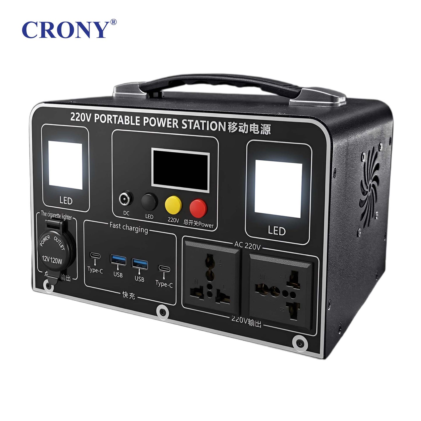CRONY CN300 Portable Power Station – 300W