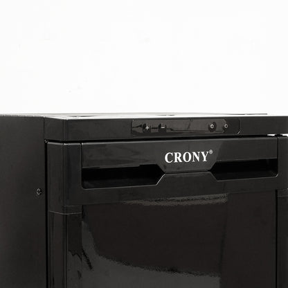 CRONY CR50X Portable Freezer 12 Volt Car Refrigerator 50 Litre Fast Cooling 12V Car Fridge -20°C to 20°C, Car Cooler, 12/24V DC and 100-240V AC for Outdoor Camping RV Truck Boat with Battery