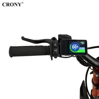 CRONY-01 2500W48V25A دراجة كهربائية عالية التكوين للدراجات الوعرة E-Dirt Bike Off Road E Bike