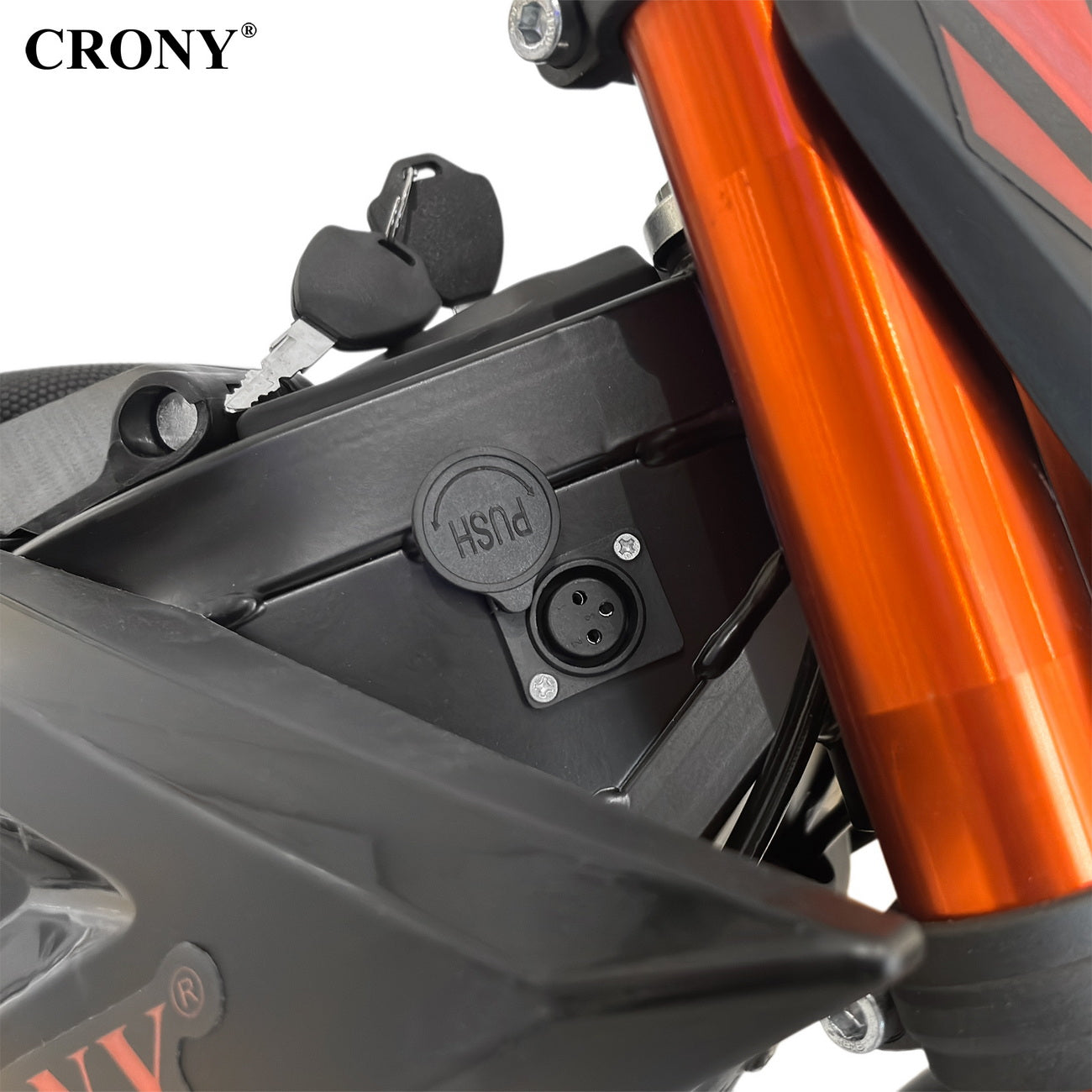 CRONY-01 2500W48V25A دراجة كهربائية عالية التكوين للدراجات الوعرة E-Dirt Bike Off Road E Bike