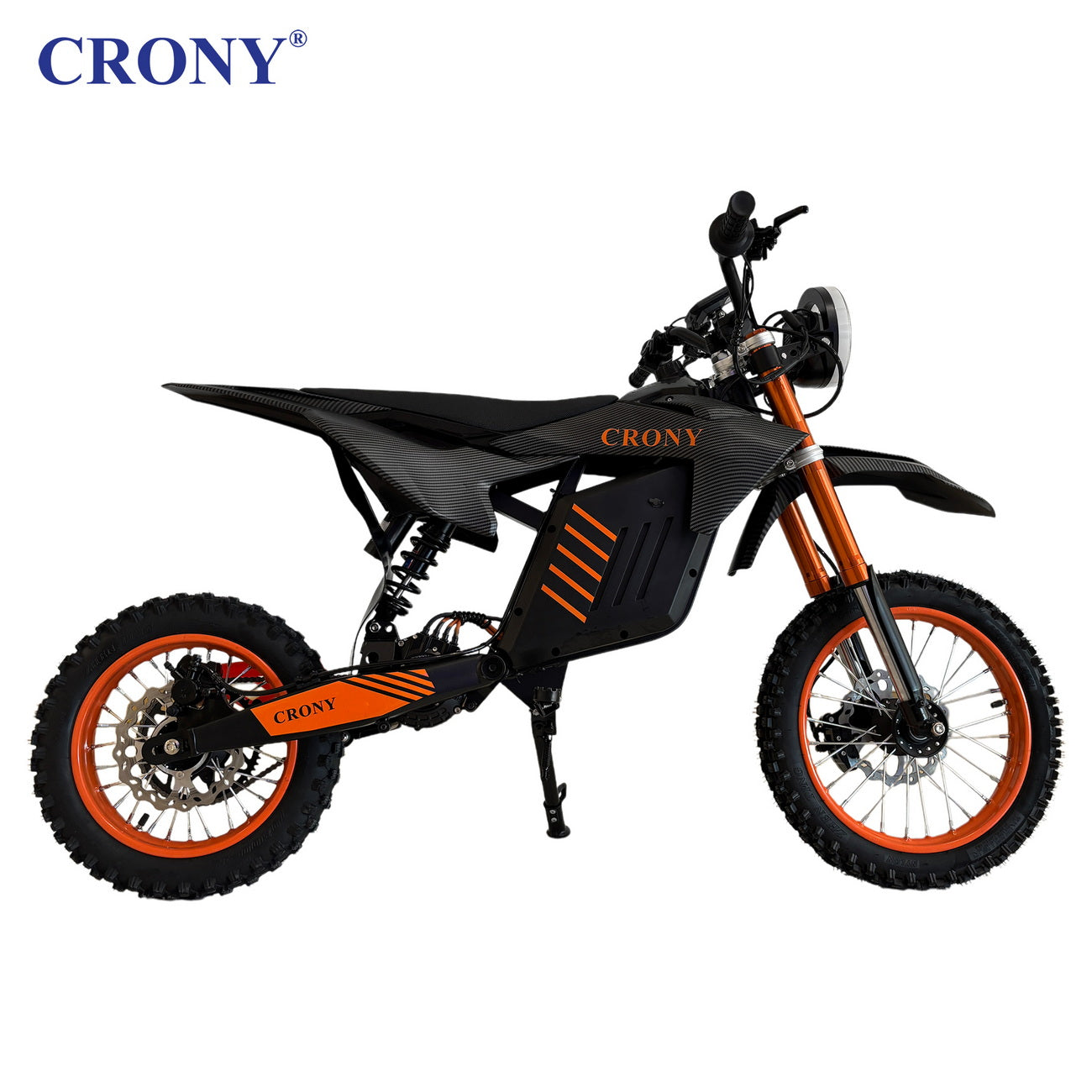 سكوتر كهربائي CRONY-02 بإطار من الألمنيوم مع تعليق مزدوج دراجة كهربائية للكبار دراجة ترابية كهربائية