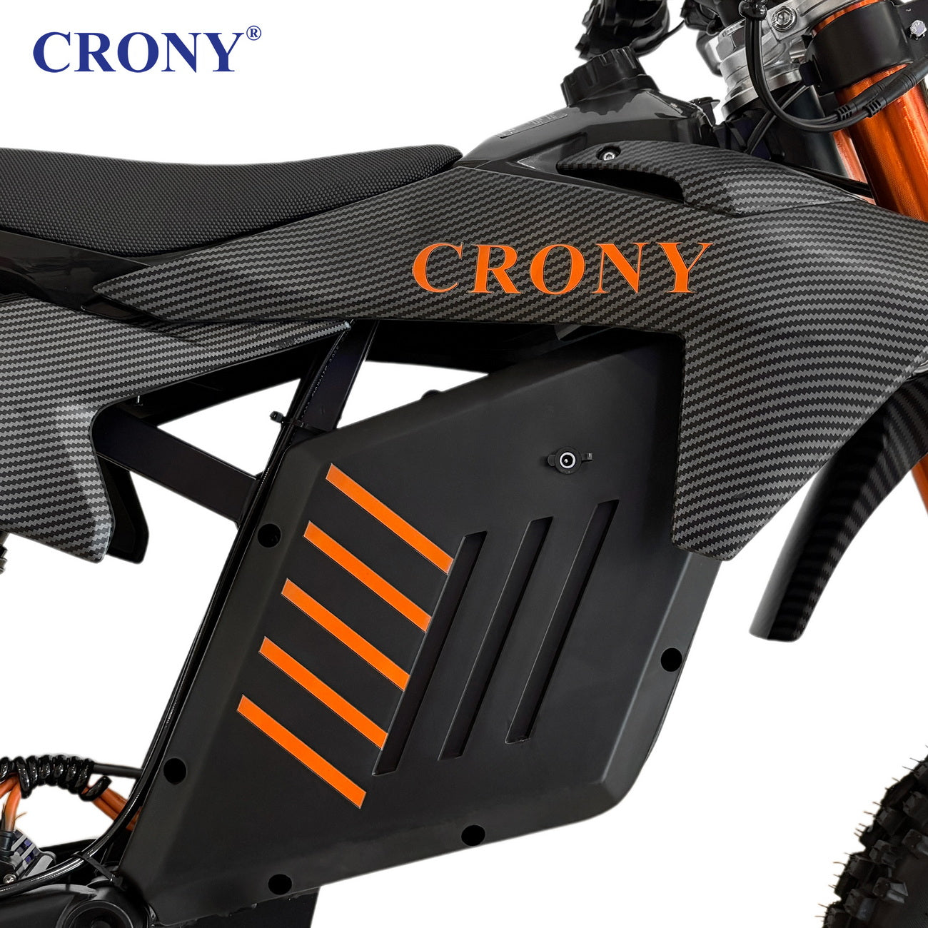 سكوتر كهربائي CRONY-02 بإطار من الألمنيوم مع تعليق مزدوج دراجة كهربائية للكبار دراجة ترابية كهربائية