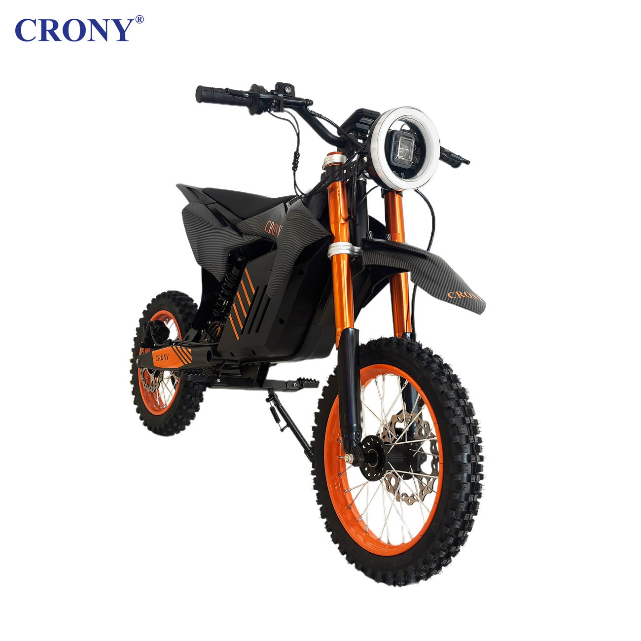 سكوتر كهربائي CRONY-02 بإطار من الألمنيوم مع تعليق مزدوج دراجة كهربائية للكبار دراجة ترابية كهربائية