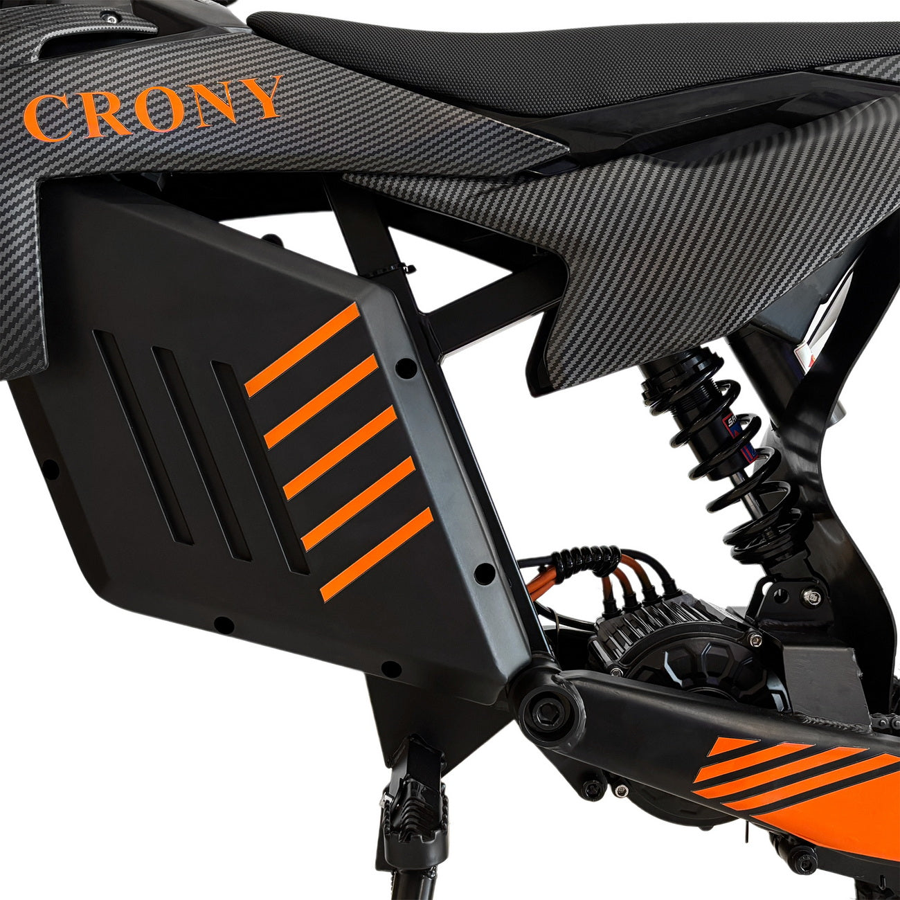 سكوتر كهربائي CRONY-02 بإطار من الألمنيوم مع تعليق مزدوج دراجة كهربائية للكبار دراجة ترابية كهربائية