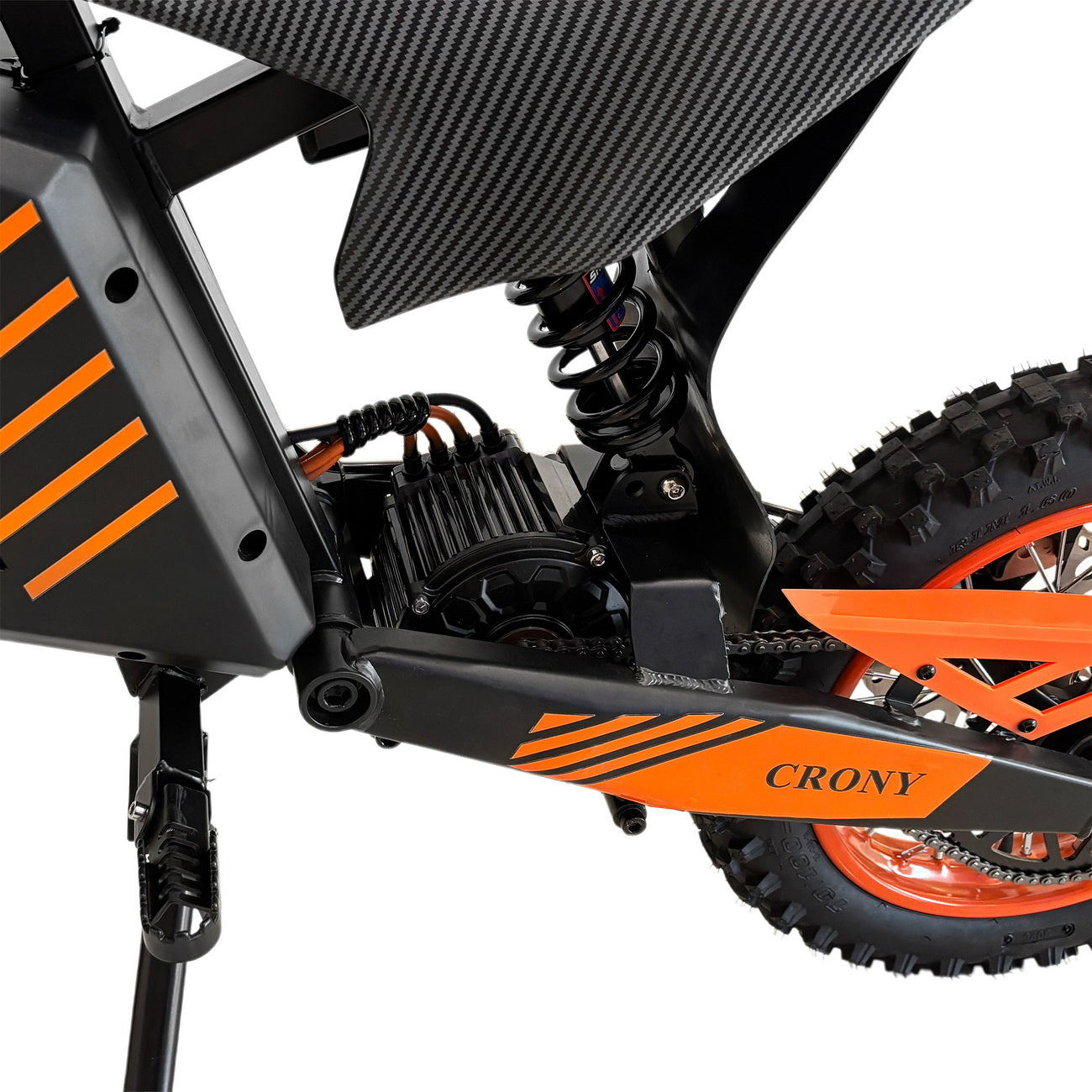 سكوتر كهربائي CRONY-02 بإطار من الألمنيوم مع تعليق مزدوج دراجة كهربائية للكبار دراجة ترابية كهربائية