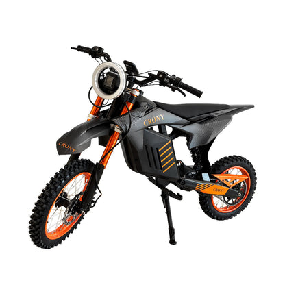 سكوتر كهربائي CRONY-02 بإطار من الألمنيوم مع تعليق مزدوج دراجة كهربائية للكبار دراجة ترابية كهربائية