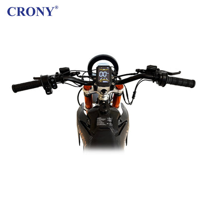 سكوتر كهربائي CRONY-02 بإطار من الألمنيوم مع تعليق مزدوج دراجة كهربائية للكبار دراجة ترابية كهربائية