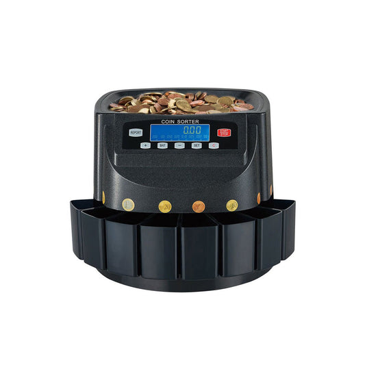 جهاز التحقق من الأوراق النقدية CRONY CN-550 جهاز عد النقود شاشة LCD جهاز فرز العملات جهاز تصدير عد النقود عداد النقود