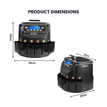 جهاز التحقق من الأوراق النقدية CRONY CN-550 جهاز عد النقود شاشة LCD جهاز فرز العملات جهاز تصدير عد النقود عداد النقود