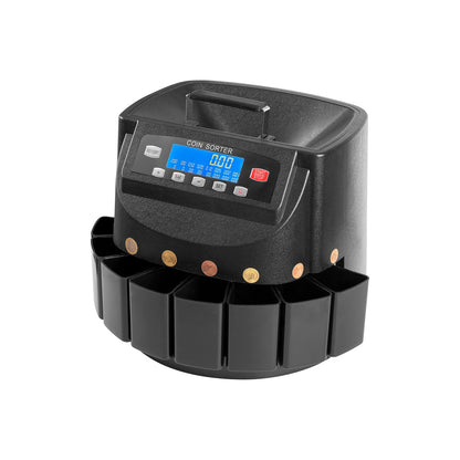 جهاز التحقق من الأوراق النقدية CRONY CN-550 جهاز عد النقود شاشة LCD جهاز فرز العملات جهاز تصدير عد النقود عداد النقود