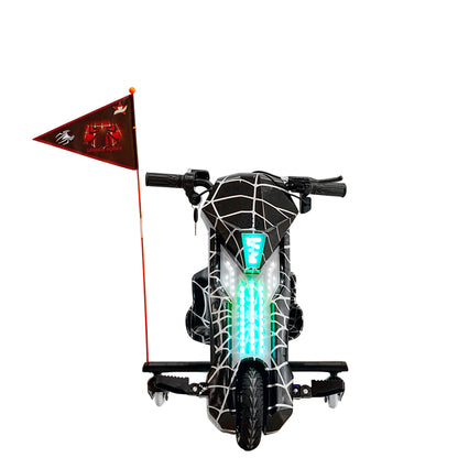 سيارة انزلاق من نوع V مقاس 8 إنش CRONY D02 جاهزة للقيادة بسرعة 18 كم/س، مع أضواء LED ومكبر صوت بلوتوث