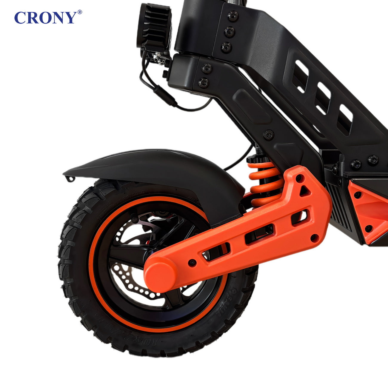 سكوتر كهربائي CRONY D2 Pro تعليق مزدوج إطار من الألمنيوم شاشة LCD بلوتوث تطبيق قابل للطي للكبار سكوتر كهربائي E