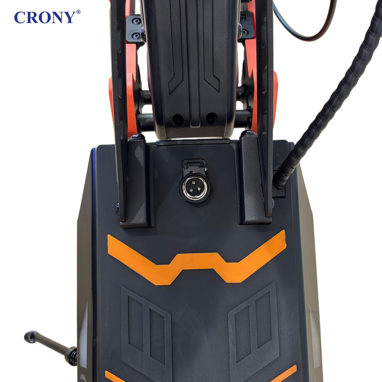 سكوتر كهربائي CRONY D2 Pro تعليق مزدوج إطار من الألمنيوم شاشة LCD بلوتوث تطبيق قابل للطي للكبار سكوتر كهربائي E