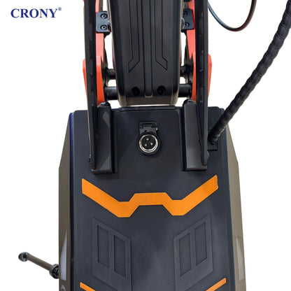 سكوتر كهربائي CRONY D2 Pro تعليق مزدوج إطار من الألمنيوم شاشة LCD بلوتوث تطبيق قابل للطي للكبار سكوتر كهربائي E