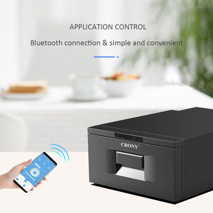 ثلاجة سيارة CRONY D30 بسعة 30 لتر مع اتصال عبر التطبيق - حماية بطارية السيارة من -20°C إلى 20°C