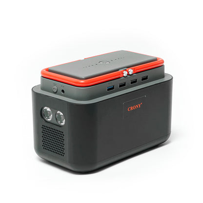محطة طاقة محمولة CRONY BS100 بسعة 45000mAh للتخييم في الهواء الطلق والسفر والصيد والطوارئ بطارية 100 واط مولد طاقة محمول للطوارئ