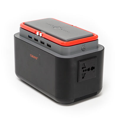 محطة طاقة محمولة CRONY BS100 بسعة 45000mAh للتخييم في الهواء الطلق والسفر والصيد والطوارئ بطارية 100 واط مولد طاقة محمول للطوارئ