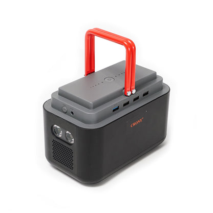 محطة طاقة محمولة CRONY BS100 بسعة 45000mAh للتخييم في الهواء الطلق والسفر والصيد والطوارئ بطارية 100 واط مولد طاقة محمول للطوارئ