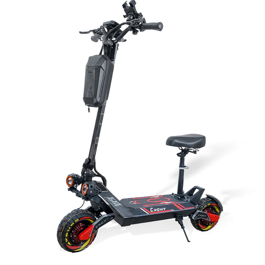 سكوتر كهربائي CRONY G10 فرامل زيتية تعليق أمامي/خلفي إطارات 10" سكوتر