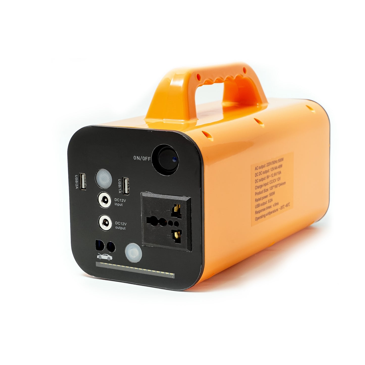 محطة طاقة محمولة CRONY K36 مع جهاز تشغيل القفز الفائق 500 واط