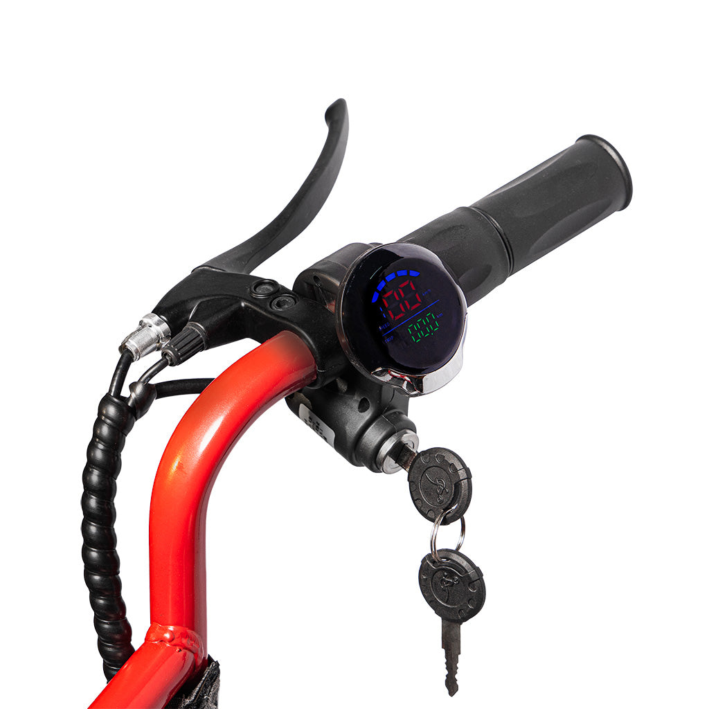 سكوتر كهربائي CRONY C2 مع نظام تعليق دراجة شاشة LED متعددة الوظائف مكبر صوت بلوتوث سهل الطي