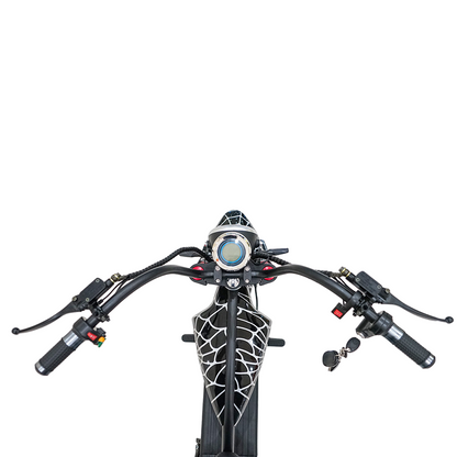 كروني صغير X1 هارلي سيارة دراجة كهربائية Ebike هارلي سيارة سكوتر كهربائي شاشة LCD بطارية قابلة للفصل