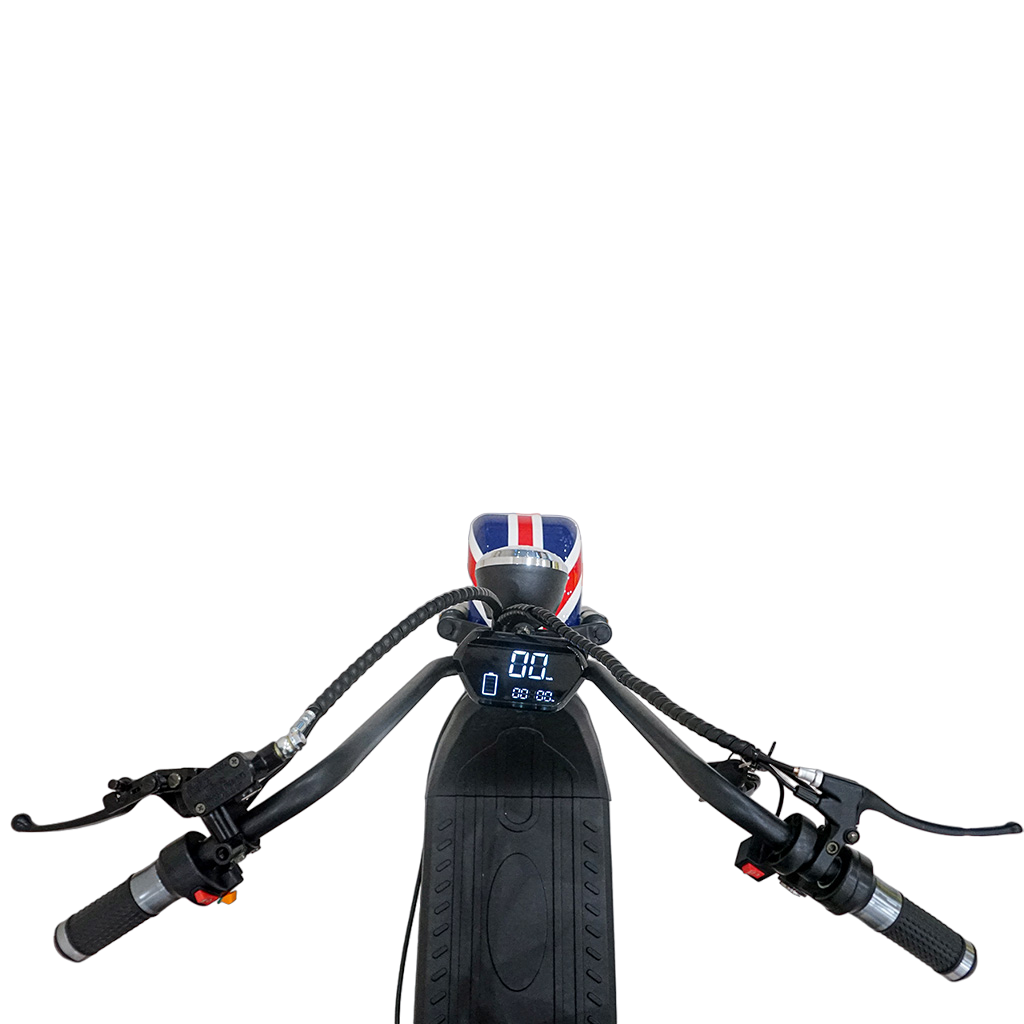 سكوتر كهربائي CRONY SS-11W مع تعليق، سكوتر ثلاثي العجلات مع سلة، دراجة كهربائية