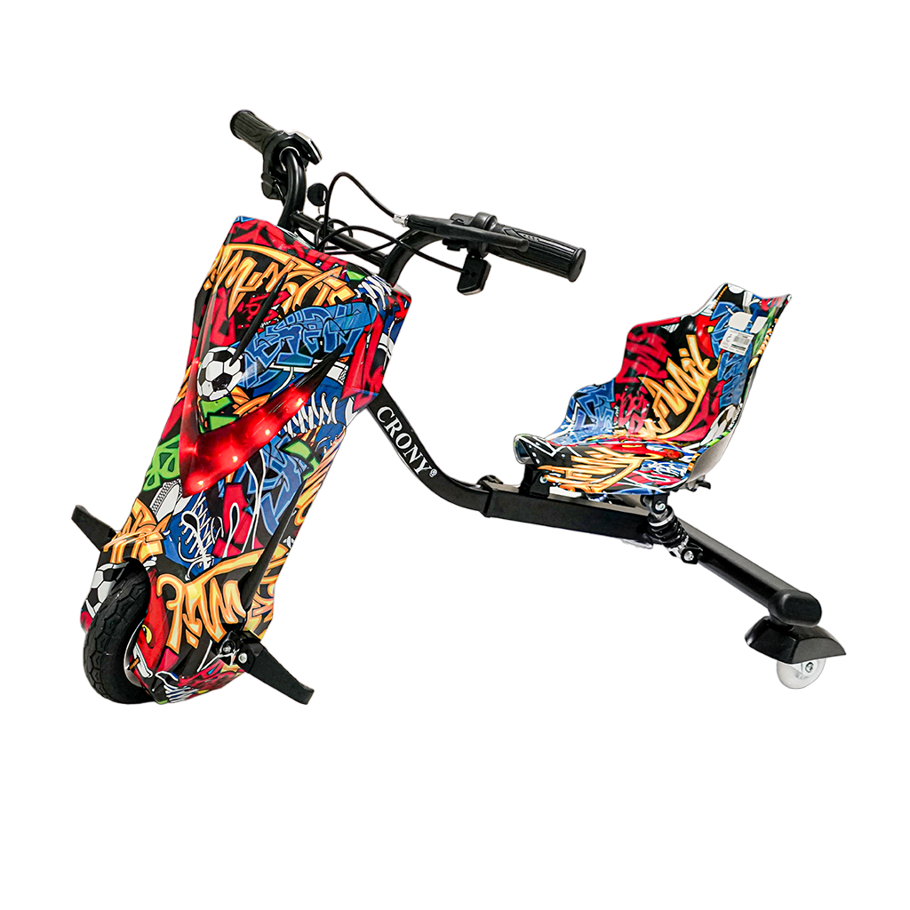 كروني JL009 سيارة انزلاق للأطفال مقاس 8 إنش نوع V سيارة انزلاق لعبة سكوتر كهربائي