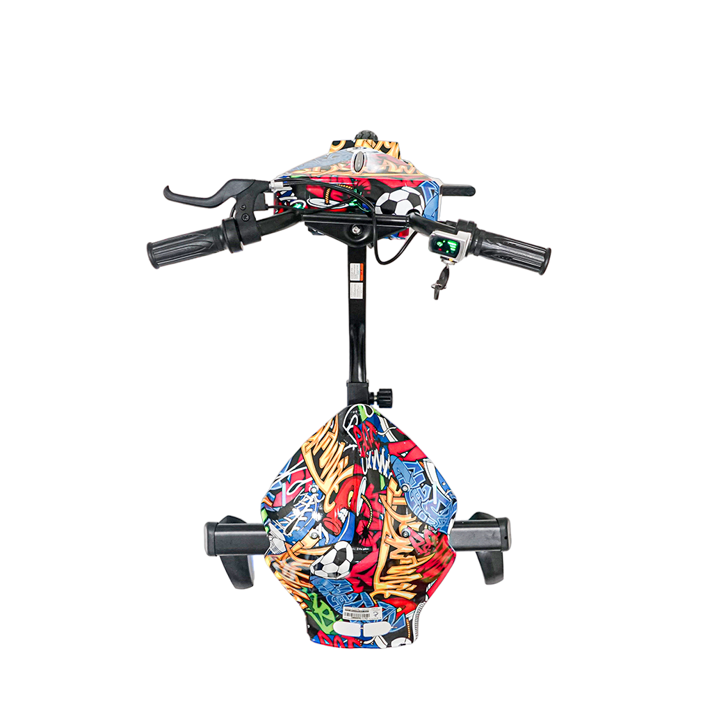 كروني JL009 سيارة انزلاق للأطفال مقاس 8 إنش نوع V سيارة انزلاق لعبة سكوتر كهربائي