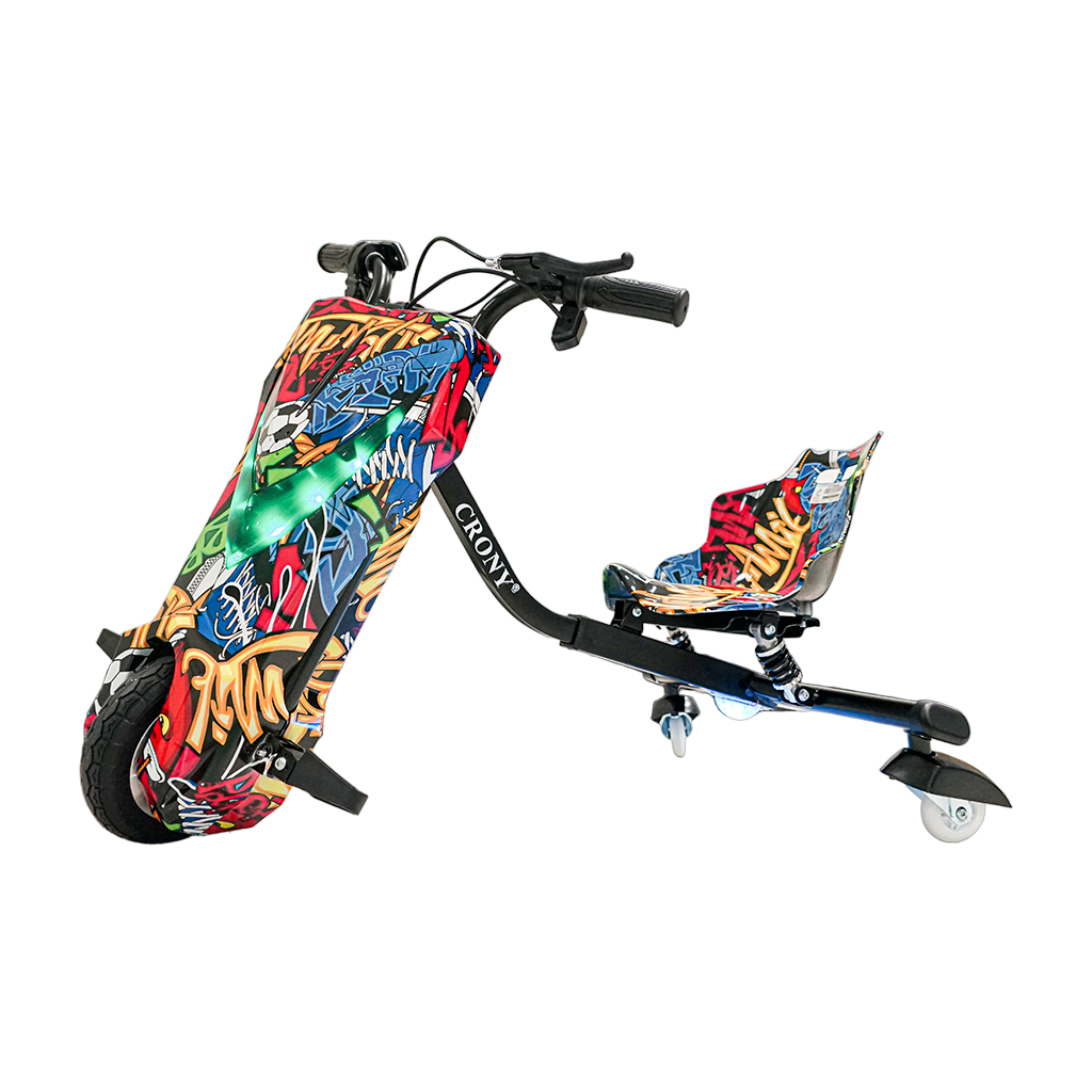 كروني JL009 سيارة انزلاق للأطفال مقاس 8 إنش نوع V سيارة انزلاق لعبة سكوتر كهربائي