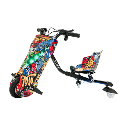 كروني JL009 سيارة انزلاق للأطفال مقاس 8 إنش نوع V سيارة انزلاق لعبة سكوتر كهربائي