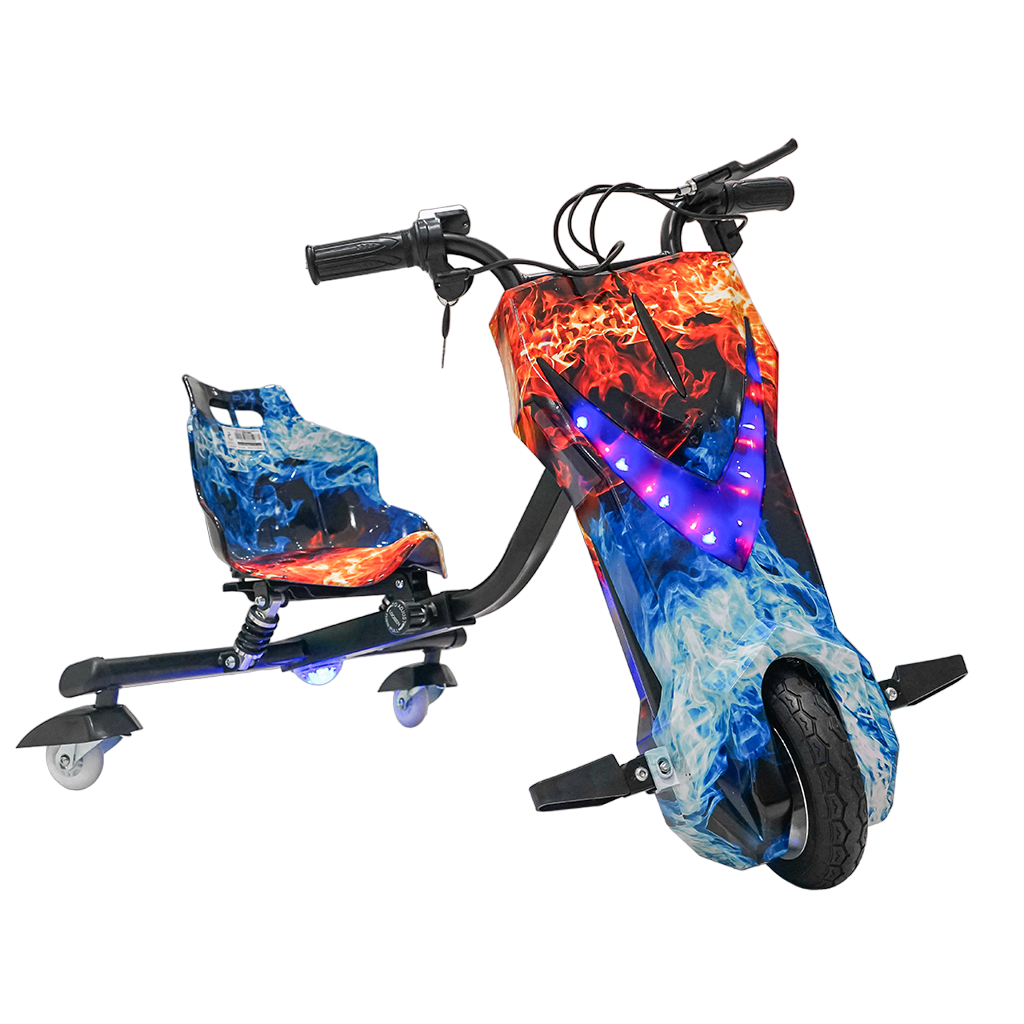 كروني JL009 سيارة انزلاق للأطفال مقاس 8 إنش نوع V سيارة انزلاق لعبة سكوتر كهربائي