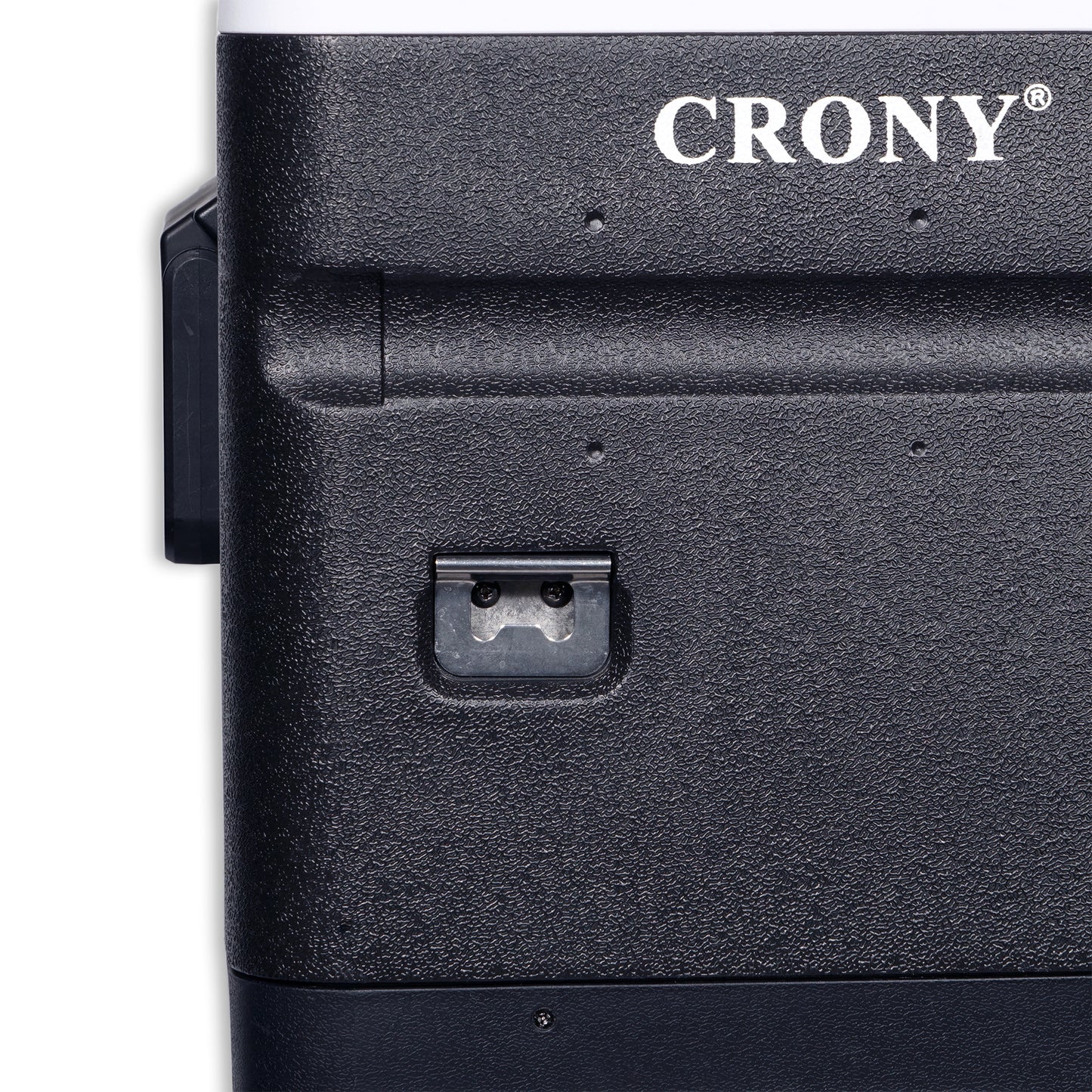 ثلاجة منزلية وسيارة CRONY IC36 بسعة 36 لتر مع ماكينة ثلج، فتاحة زجاجات، حامل أكواب، وحماية بطارية السيارة