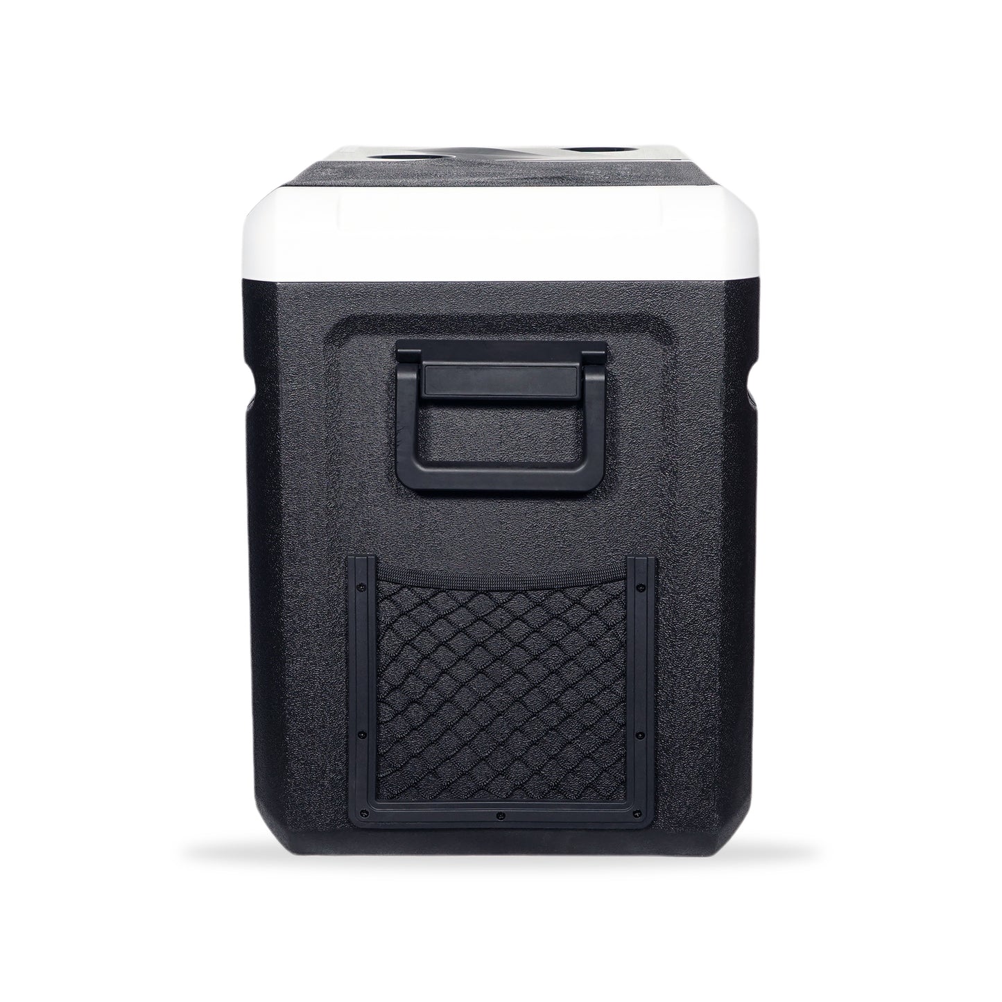 ثلاجة منزلية وسيارة CRONY IC36 بسعة 36 لتر مع ماكينة ثلج، فتاحة زجاجات، حامل أكواب، وحماية بطارية السيارة