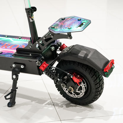 كروني DK-11 LED دراجة سكوتر كهربائية بعجلات عريضة 11 بوصة عالية التكوين E-Scoot