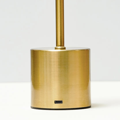 مصباح مكتب معدني لاسلكي بشكل I من كروني