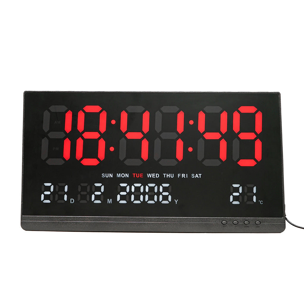 CRONY JH-8025 Led Digital Calender Clock LED perpetual calendar