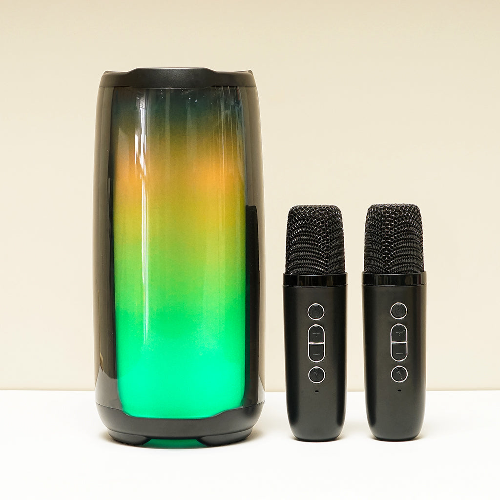 مكبر صوت باس للحفلات لاسلكي CRONY Pulse 5 مع ميكروفونين