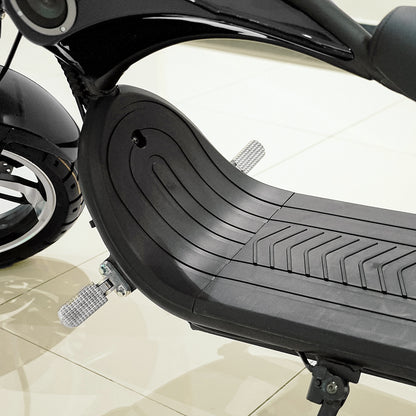 كروني نيو X1 سيارة هارلي إلكتروموبيل مع بلوتوث إلكتروموبيل سكوتر كهربائي أسود