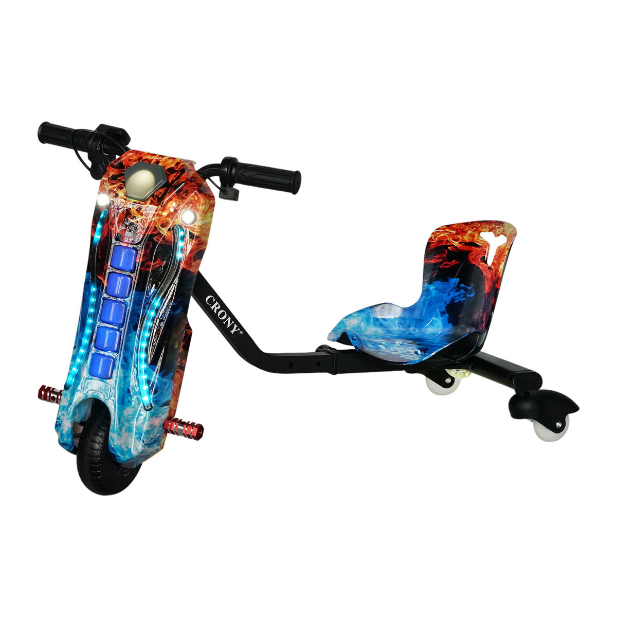 CRONY JL009-8-01 6.5 inchCalf Elephant Drift Car Electric Scooter