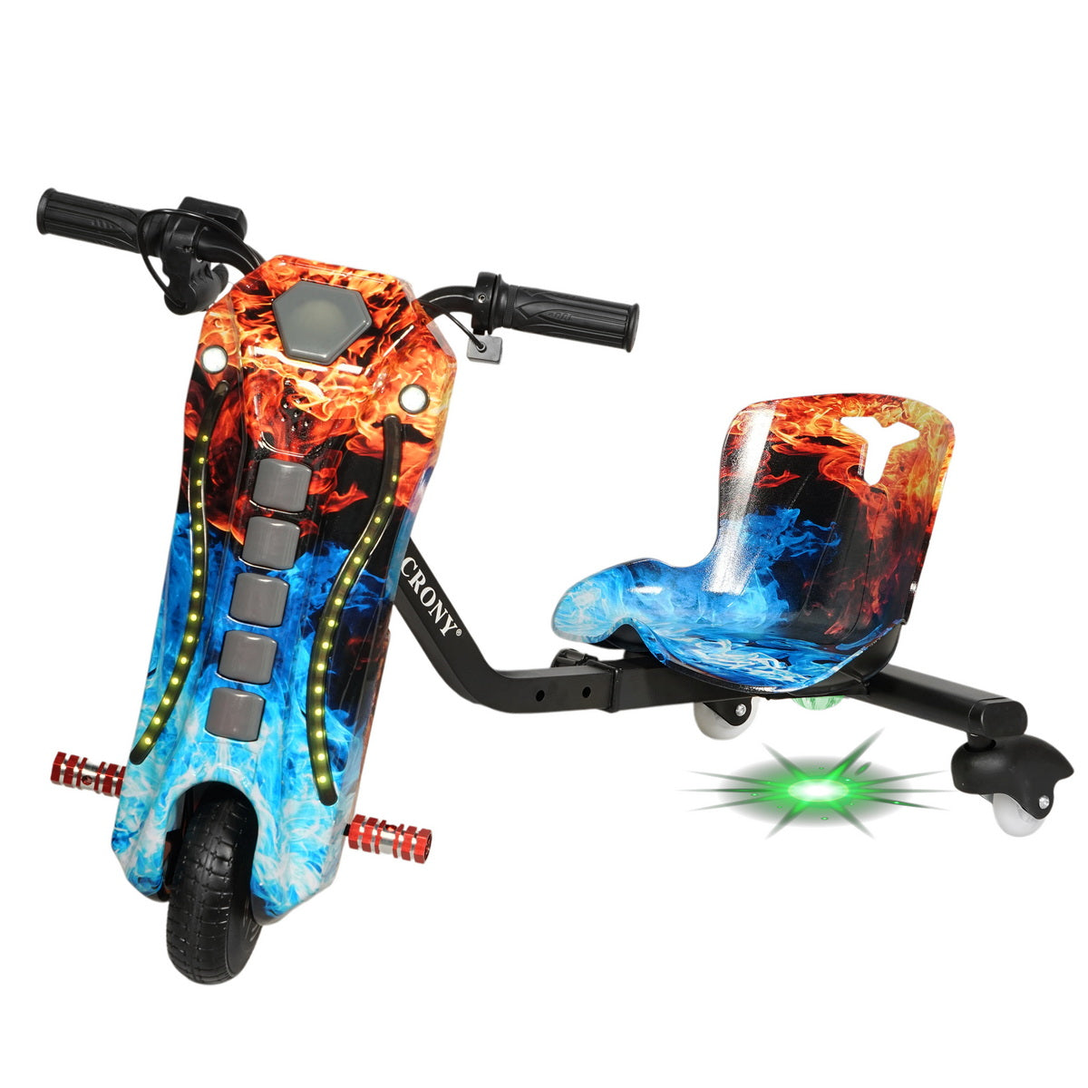 CRONY JL009-8-01 6.5 inchCalf Elephant Drift Car Electric Scooter