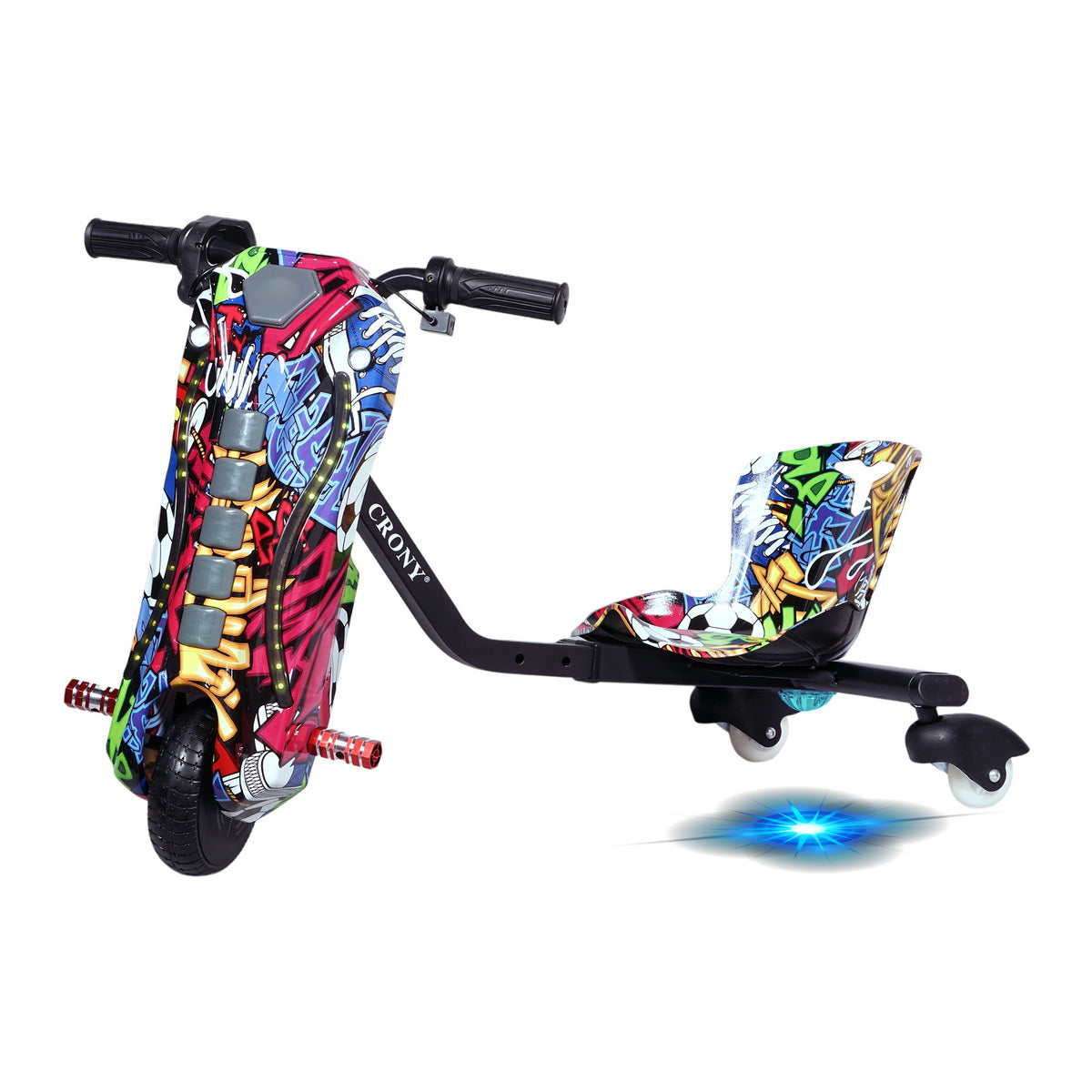 CRONY JL009-8-01 6.5 inchCalf Elephant Drift Car Electric Scooter