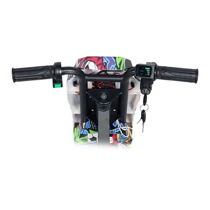 CRONY JL009-8-01 6.5 inchCalf Elephant Drift Car Electric Scooter