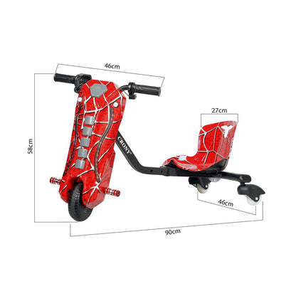 CRONY JL009-8-01 6.5 inchCalf Elephant Drift Car Electric Scooter