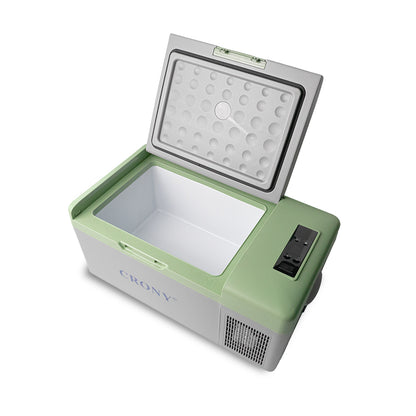 ثلاجة سيارة CRONY بسعة 15 لتر C15 12 فولت مبرد حراري للسيارة ثلاجة تخييم فريزر